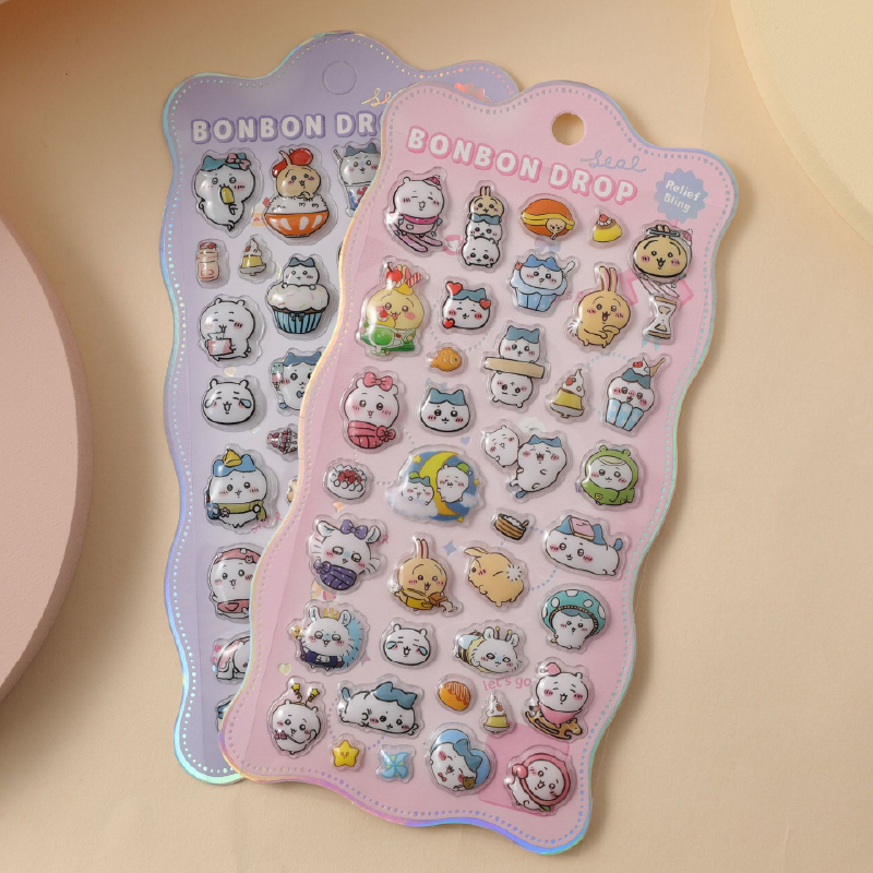 bonbon drop 2 （空気）-  ちいかわ（2枚／セット）